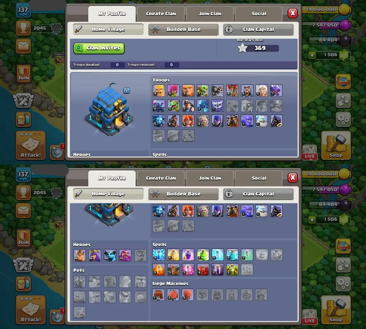 💎 TH12 FULL MAXED 💎 | 2 EPIC EQUIPS | 18 EQUIPS 🛠 | HEROES 60-56-40-33 👑 | MAGIC ITEMS 💰 | FREE RENAME ✅ | FAST DELIVERY 🚀