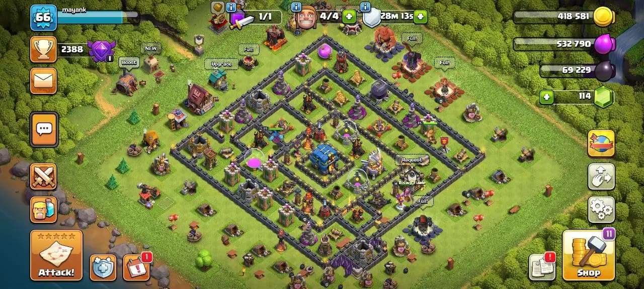 [#774] BEGINNERS TH 12 | 25-26-25-14 HEROES | SOME MAGIC ITEMS | FREE RENAME | INSTANT DELIVERY