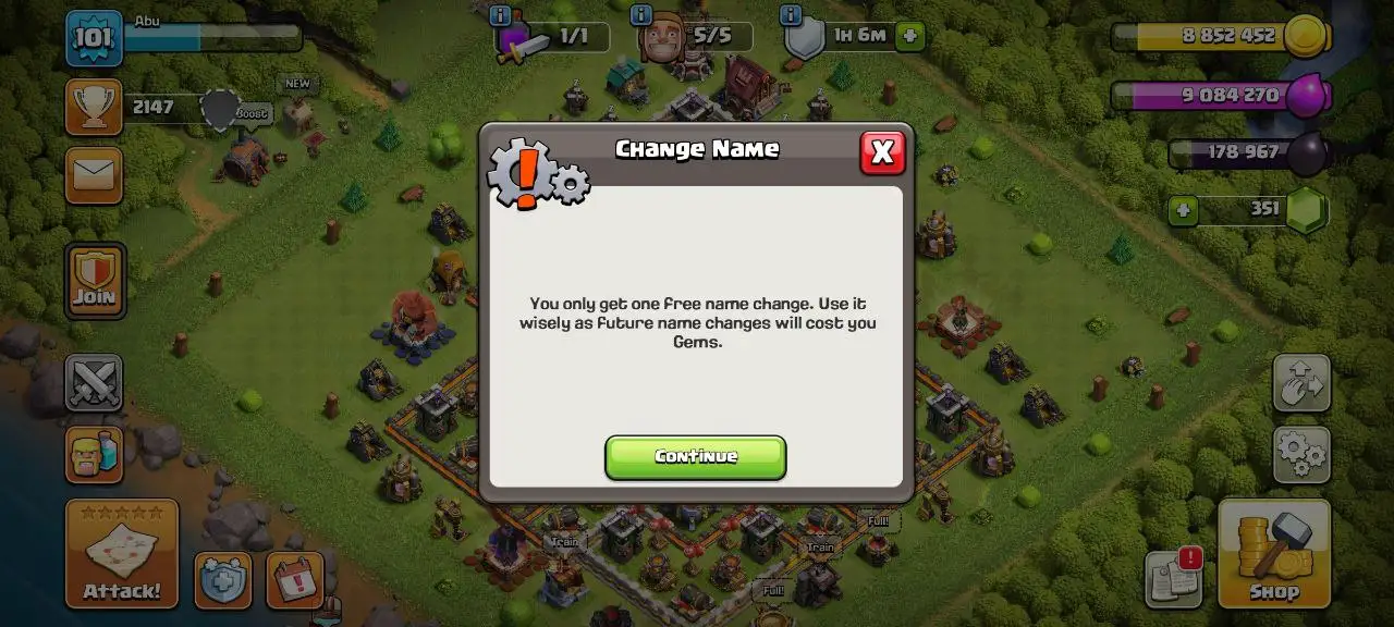 [#691] SEMI-MAX TH 11 | 41-42-21-18 HEROES | FREE RENAME | BEST EQUIPMENT | INSTANT DELIVERY