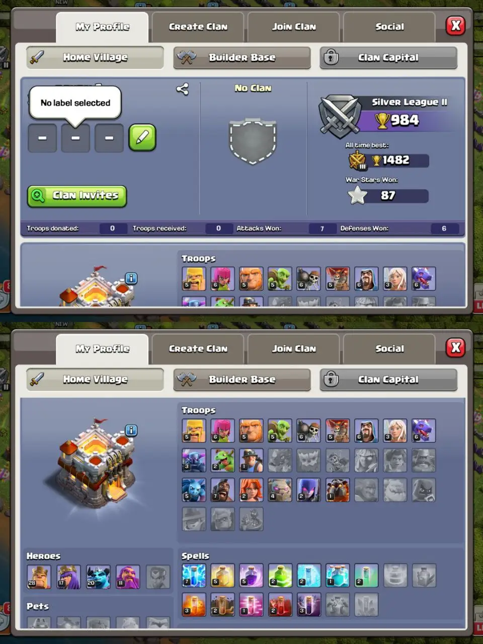 [#1351][VP] SEMI-MAX TH 11 | 28-17-20-11 HEROES | SOME MAGIC ITEMS |   294 CWL MEDALS | FREE RENAME | BEST EQUIPMENT | INSTANT DELIVERY