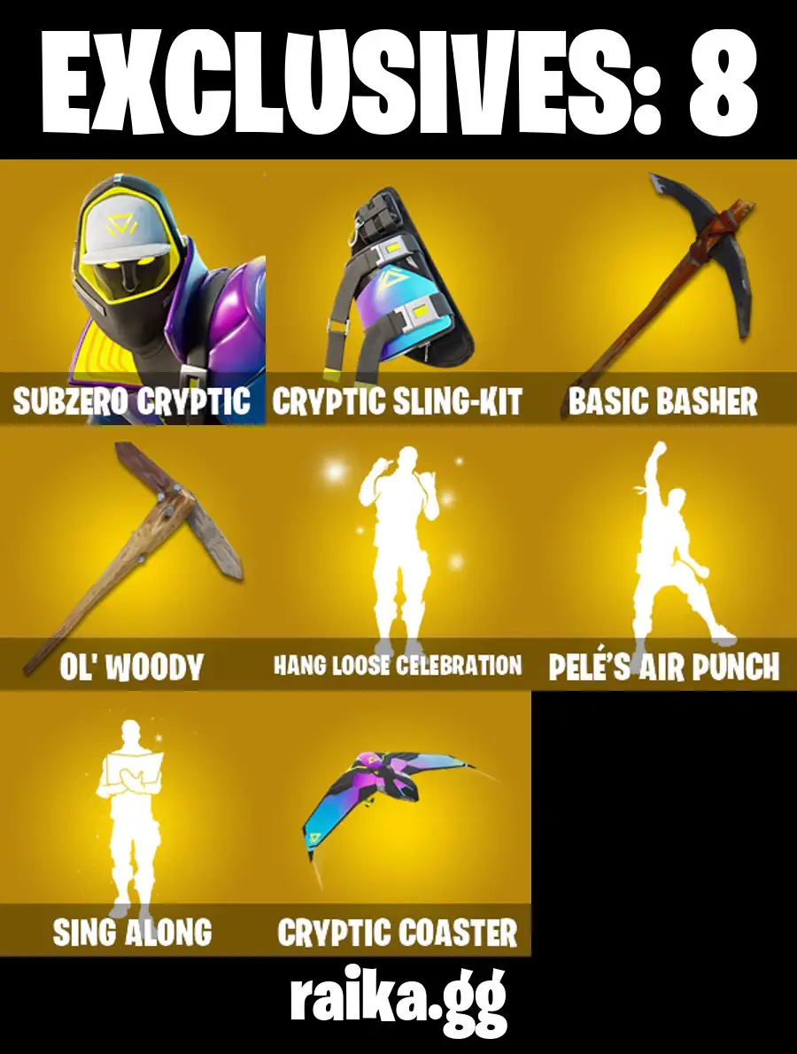 [PC/PSN/XBOX] 108 Stacked skins | Aerial Assault Trooper | Swish | Lara Croft | Mandalorian | Droopy | Predator | HangTime| 200 VB