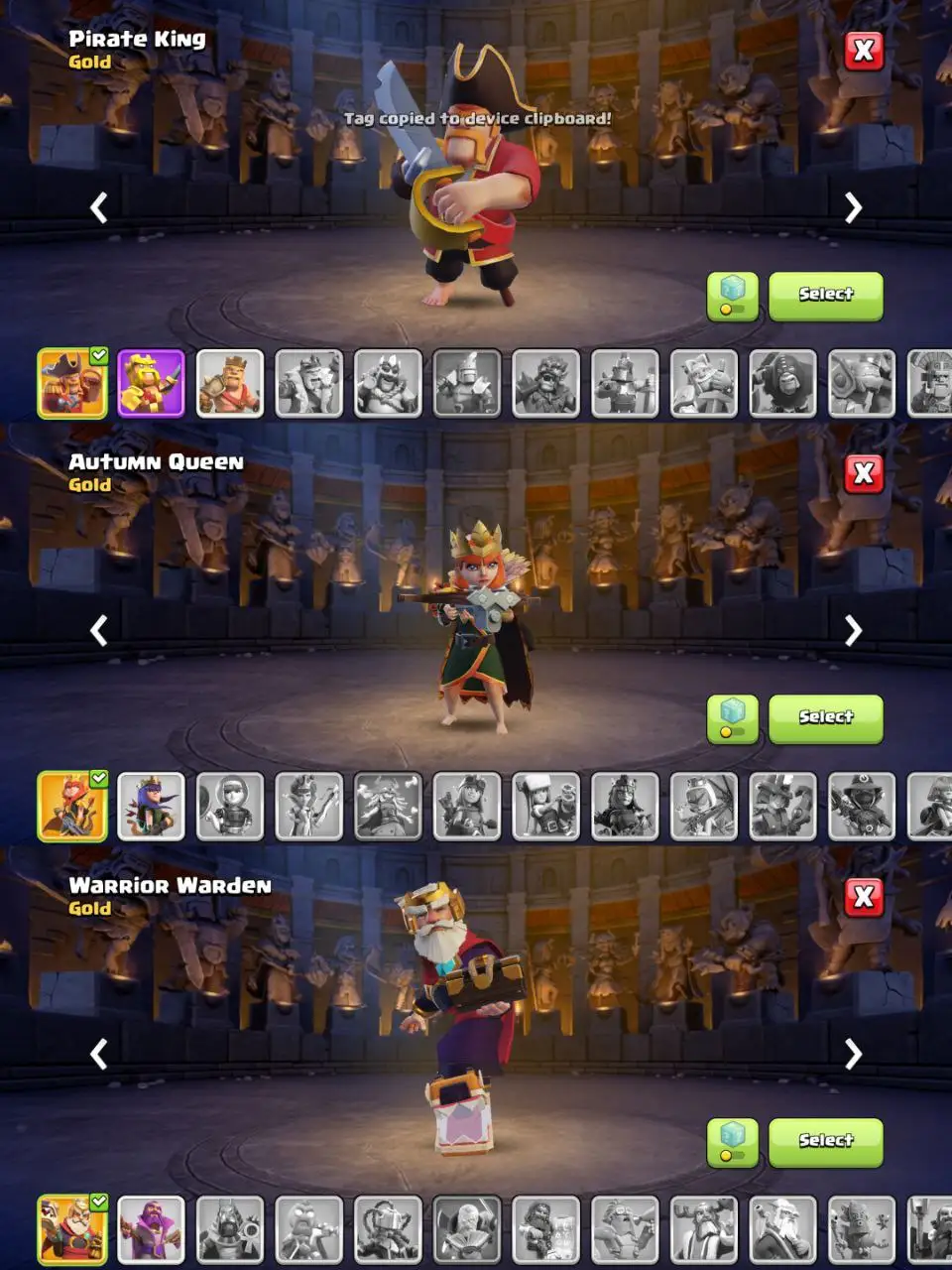 [#764] SEMI-MAX TH 13 | 57-60-40-32 HEROES | SOME MAGIC ITEMS | FREE RENAME | BEST EQUIPMENT | 4 TOTAL SKIN | INSTANT DELIVERY