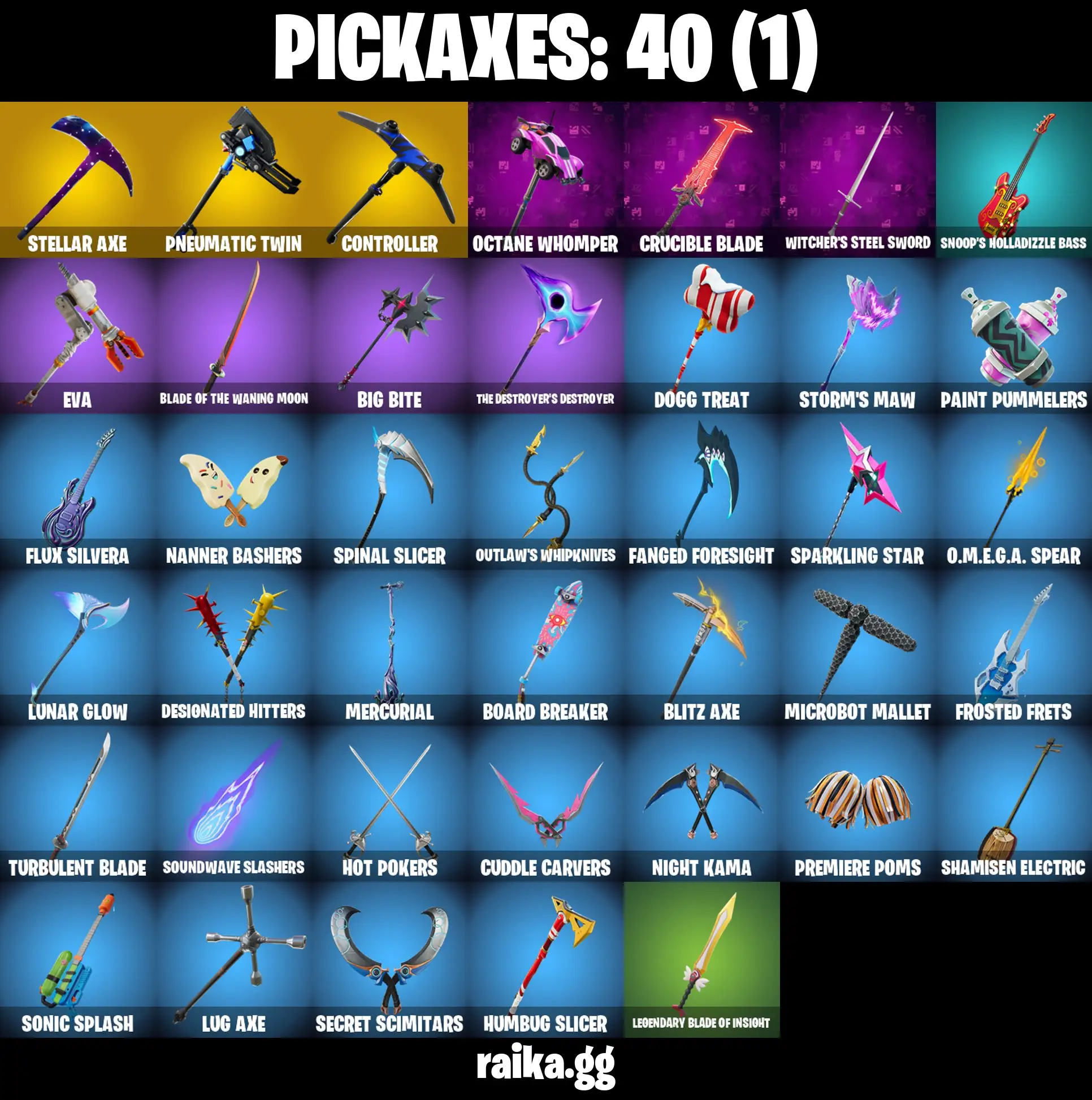 [PC/PSN] FA 17 skins | Galaxy | IKONIK | Blue Team Leader | Prodigy | Blue Striker | Carbon Commando | Nezumi | Geralt of Rivia