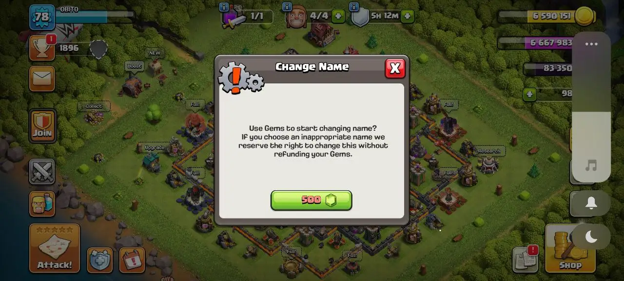 [#715] BEGINNERS TH 11 | 27-31-22-14 HEROES | 500 RENAME | INSTANT DELIVERY
