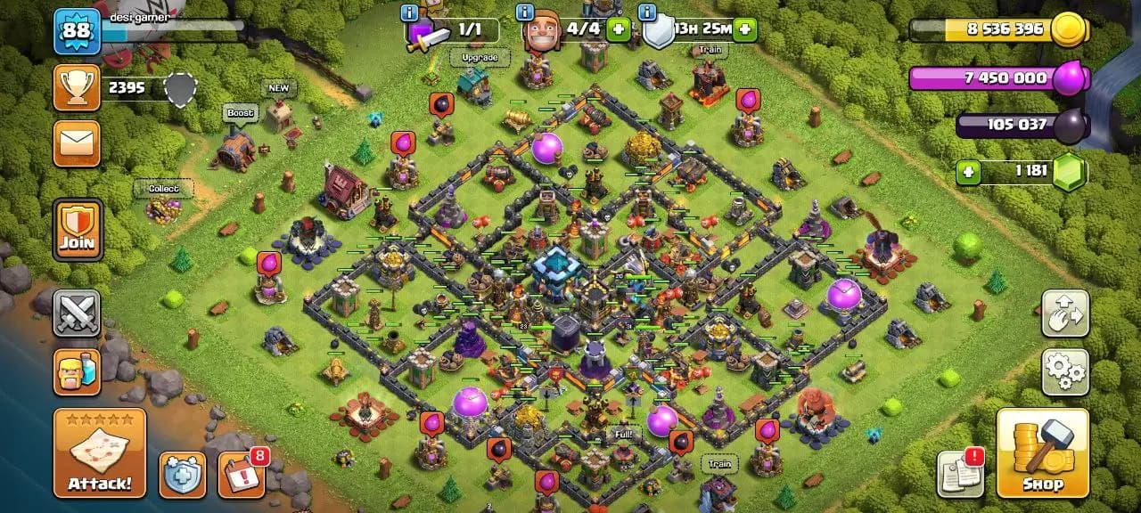 [#696] BEGINNERS TH 13 | 23-31-20-7 HEROES | 272 CWL MEDALS | INSTANT DELIVERY