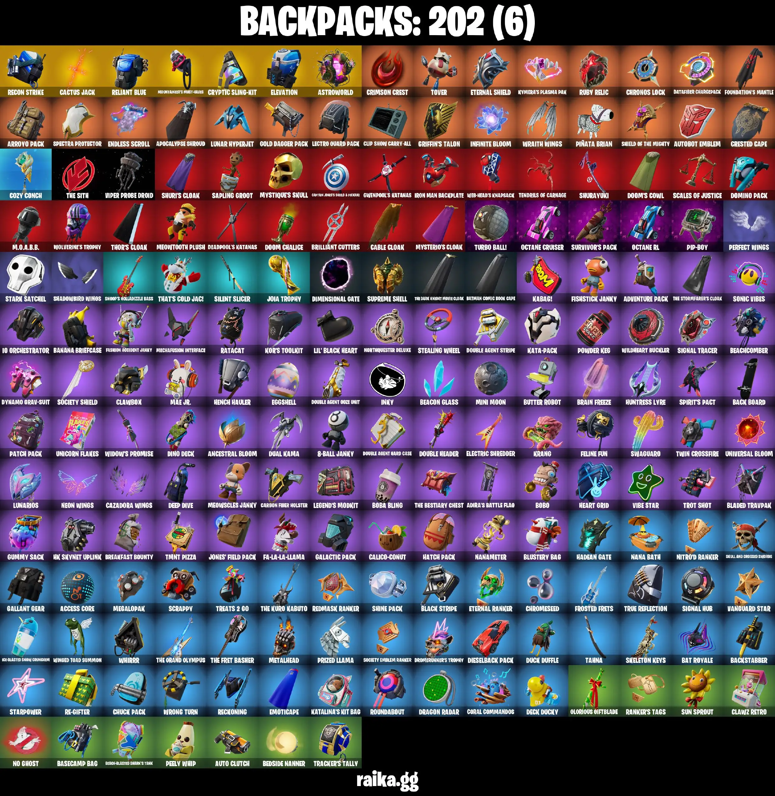 [PC/XBOX/PSN] Full 171 skins | Travis Scott | Astro Jack | Gold Brutus | Gold Midas | Point Patroller | Trilogy | Cloud Striker | 910 VB
