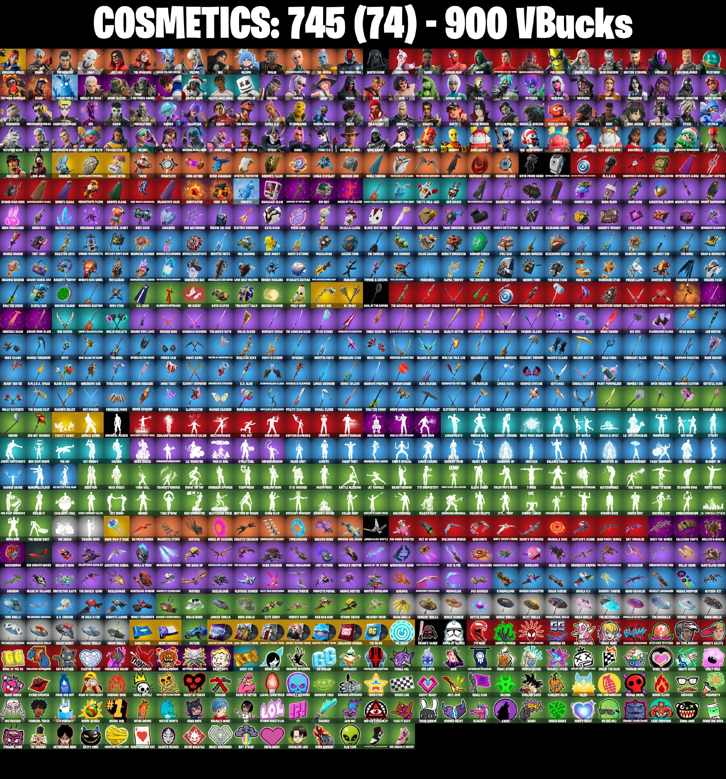 [PC/PSN/XBOX] 114 skins | Explorer Emilie | Greebles | Wasteland Stoneshell | Clawz Retro | Candy Axe | Ol' Spiky | Toasty Roast | Boogie Down
