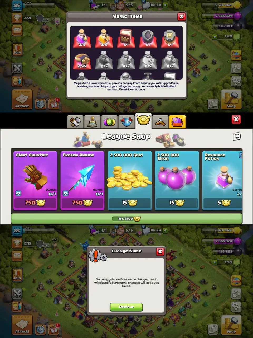 [#1407] [VP] BEGINNERS TH 13 | 32-32-22-16-5 HEROES | SOME MAGIC ITEMS | 250 CWL MEDALS | FREE RENAME | CHEAP PRICE | INSTANT DELIVERY