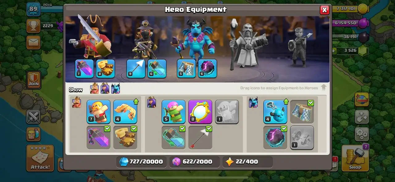 💎 TH-10 FULL MAX | 2731 ATB | 3500 GEMS | EPIC EQUIP | GOOD DEFENSE - HERO'S 40-40-20 | RENAME -500  |QUICK DELIVERY ✅