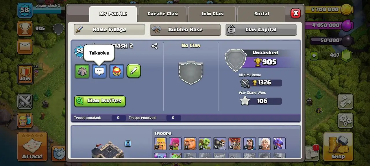 [#807]  SEMI-MAX TH 9 | 17-13-1 HEROES | SOME MAGIC ITEMS | FREE RENAME | 190 CWL MEDALS | INSTANT DELIVERY