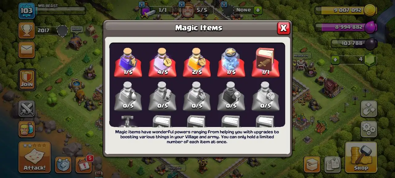 [#1313]  SEMI-MAX TH 12 | 40-38-16-20 HEROES | FREE RENAME | SOME MAGIC ITEMS | INSTANT DELIVERY