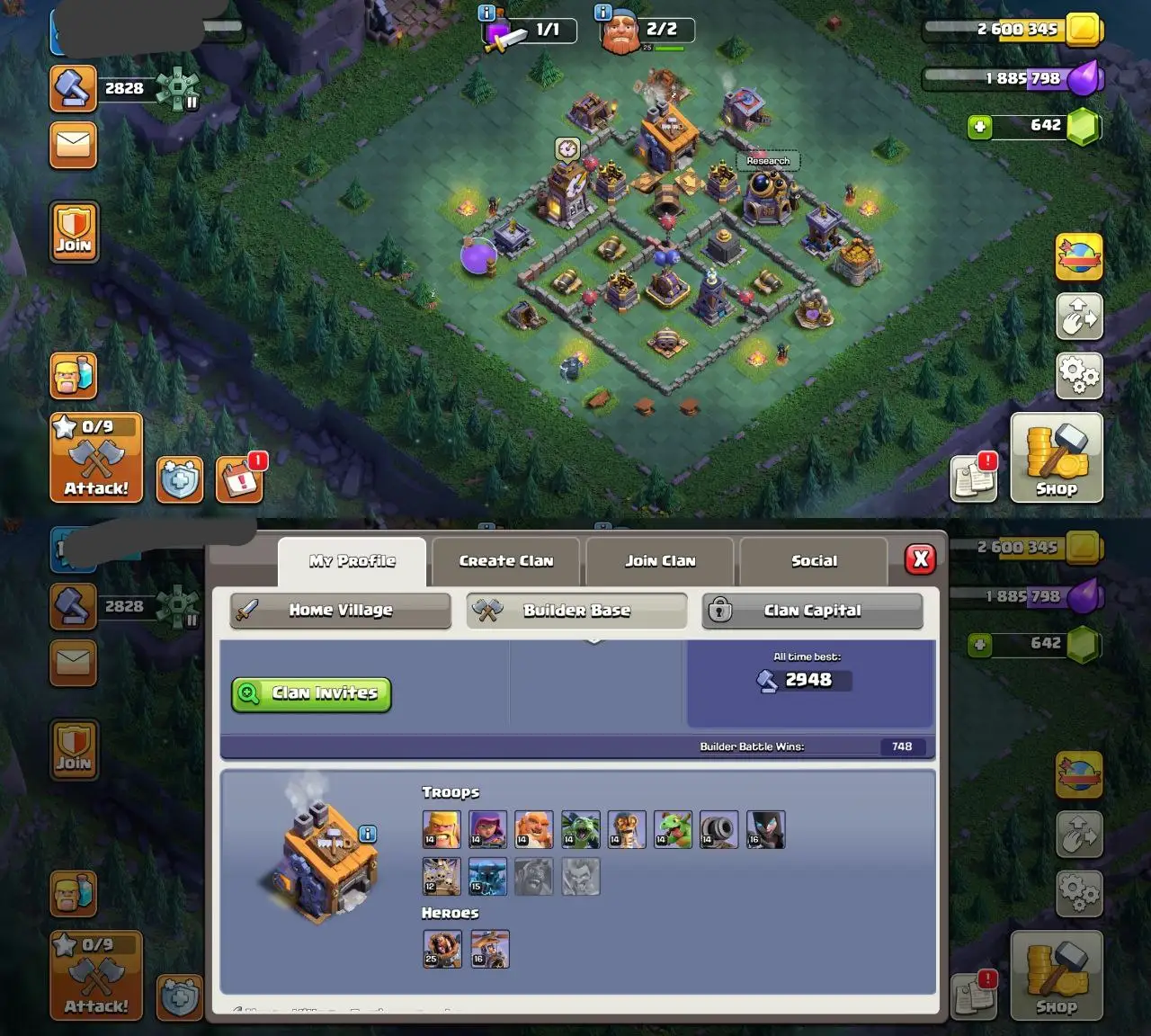 ⚔️ POWERED TH13 ACCOUNT ⚔️ | HEROES 🔥 58-63-47-39-22 👑 | MAGIC INCLUDED 🎁 | STRONG BASE 🛡 | READY TO TRANSFER ⚡️