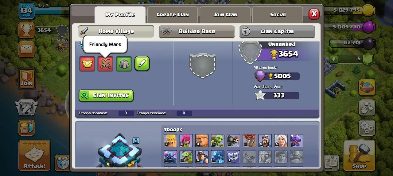 [#880] SEMI-MAX TH 13 | 40-40-33-27-1 HEROES | SOME MAGIC ITEMS | 500 RENAME | INSTANT DELIVERY