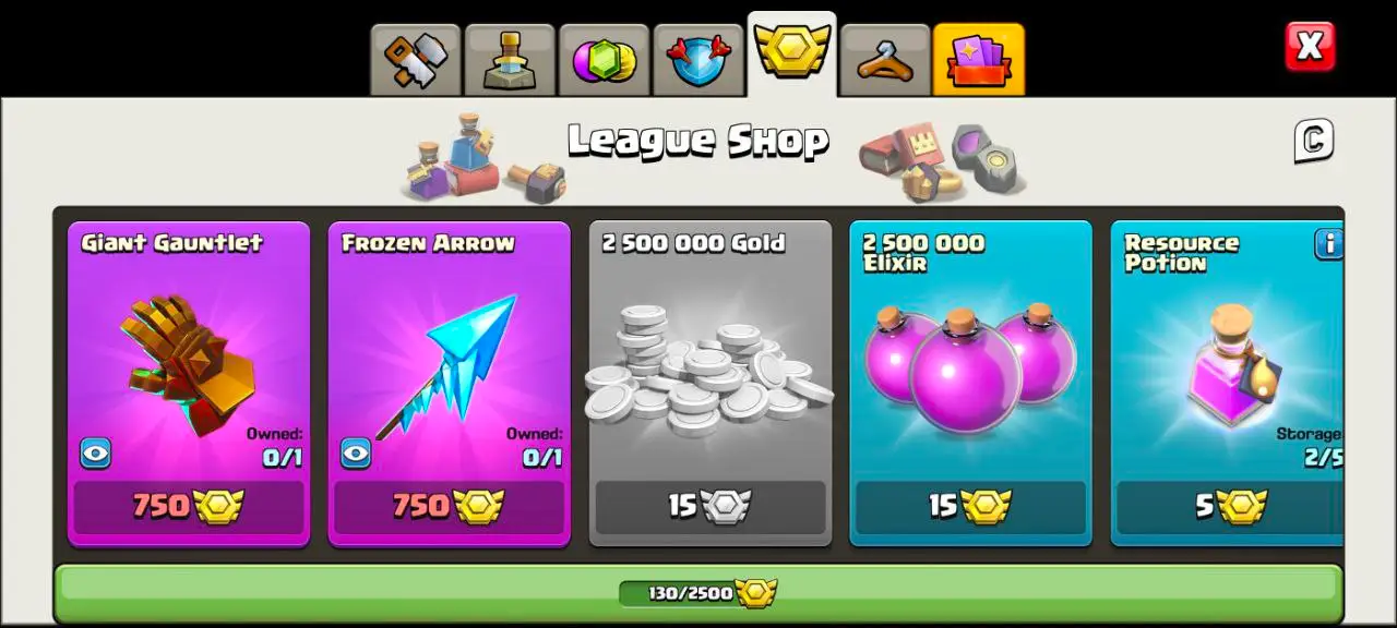 [VP] [#1494] SEMI-MAX TH 11 | 35-34-27-18 HEROES | 500 RENAME | STACKED MAGIC ITEMS | 130 CWL MEDALS | INSTANT DELIVERY