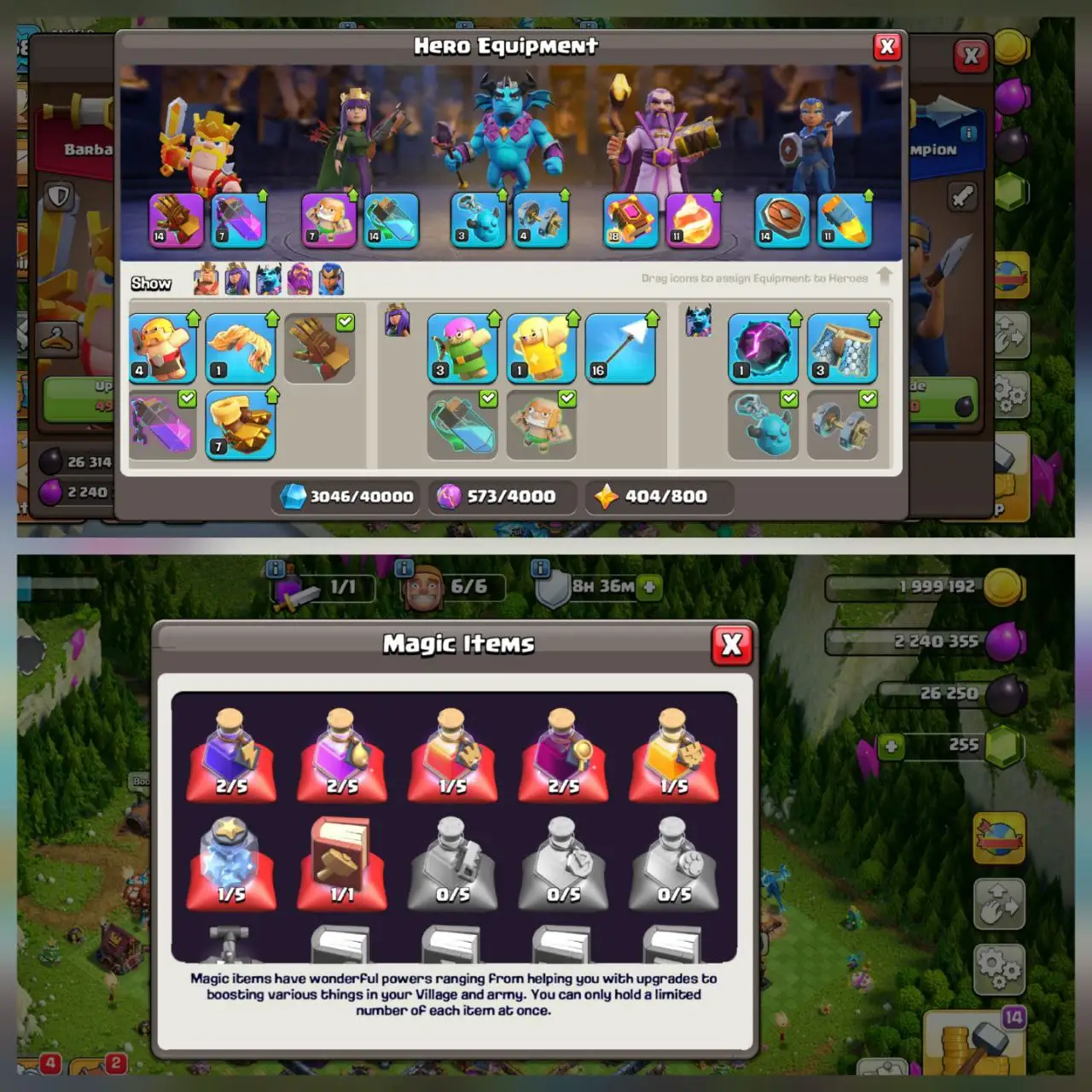 ⚔️ TH16 WARRIOR ACCOUNT ⚔️ | HEROES BUILT 36/49/40/21/17 👑 | EQUIPMENT READY ⚙️ | MAGIC ITEMS PACKED 🎁 | INSTANT TRANSFER 🚀