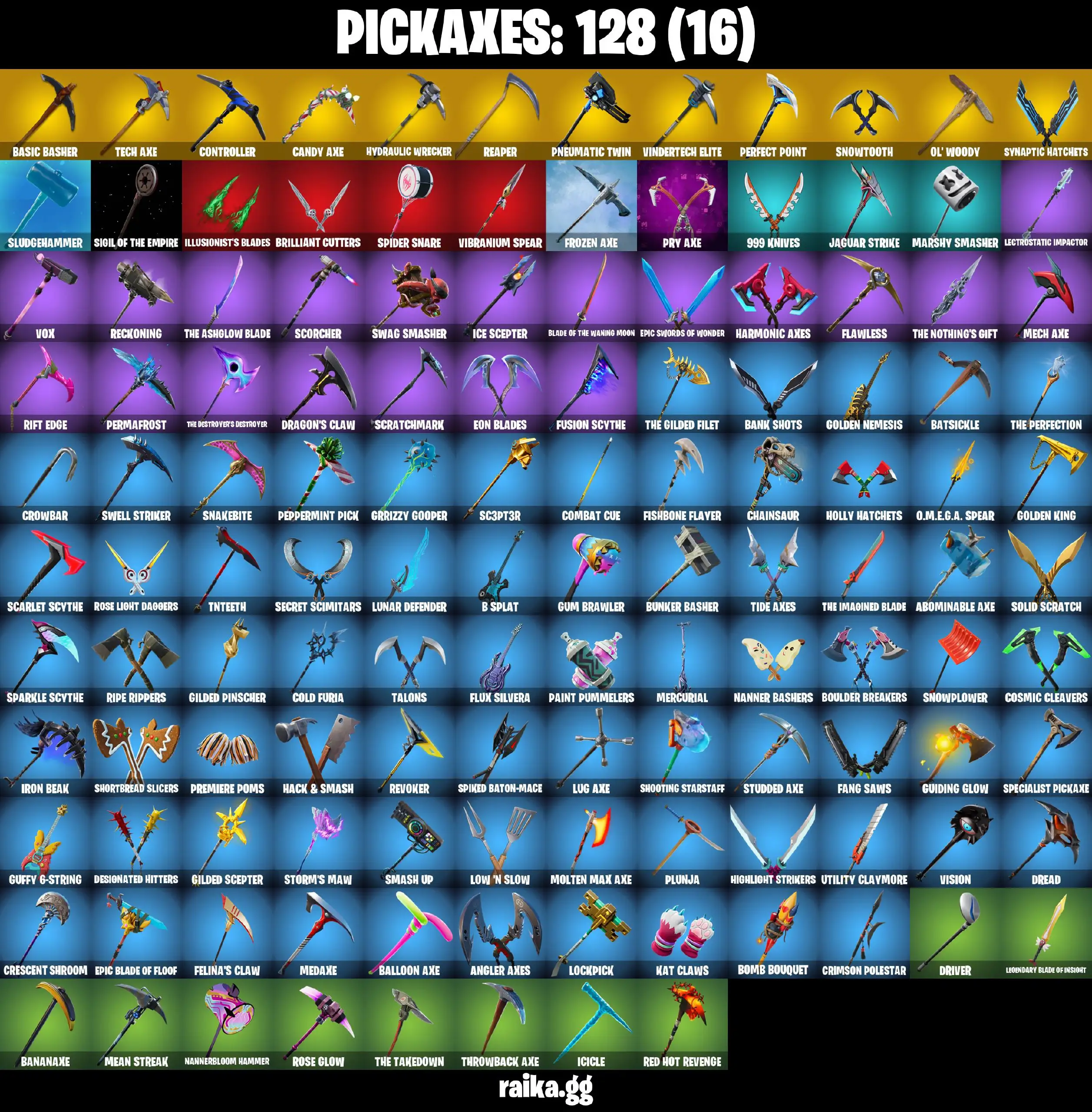 PC/XBOX 127 skins | IKONIK | OG STW | Blue Team Leader | Cloud Striker | Katalina | Prodigy | Carbon Commando | John Wick