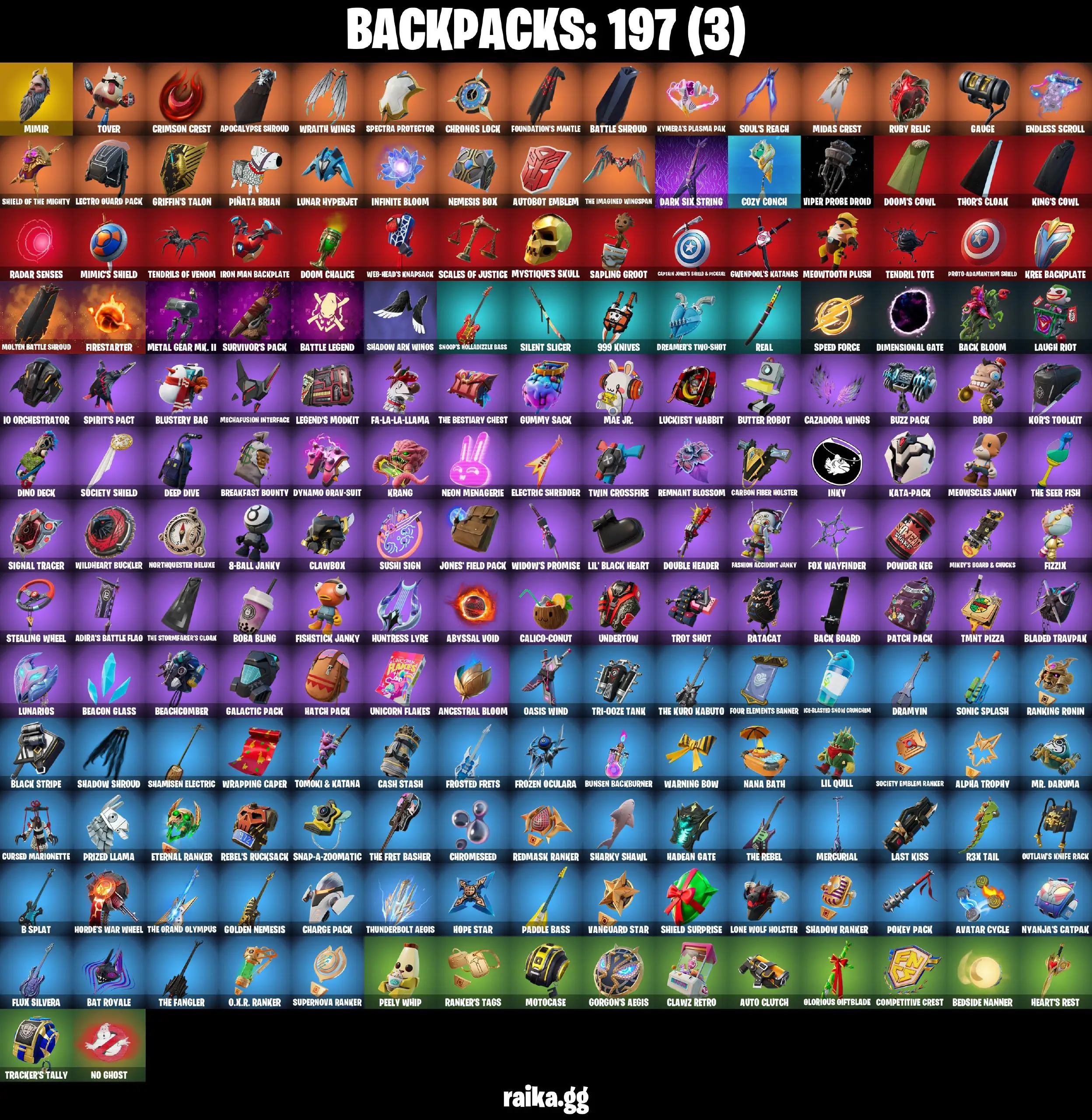 [PC/PSN] 135 skins | Leviathan Axe | Kratos | Eddie Brock | Valeria | Zeus | Snap | Raz | The Cube Queen | Menace | Backlash