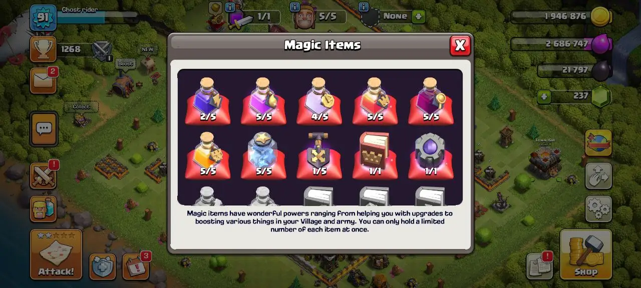  [#776] SEMI-MAX TH 11 | 39-43-25-10 HEROES | SOME MAGIC ITEMS | 500 RENAME | INSTANT DELIVERY