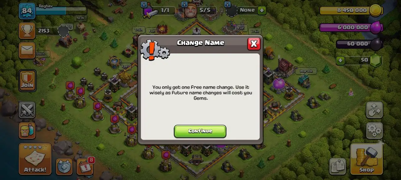 [#1317] SEMI-MAX TH 12 | 21-31-8-5 HEROES | SOME MAGIC ITEMS | FREE RENAME  | INSTANT DELIVERY