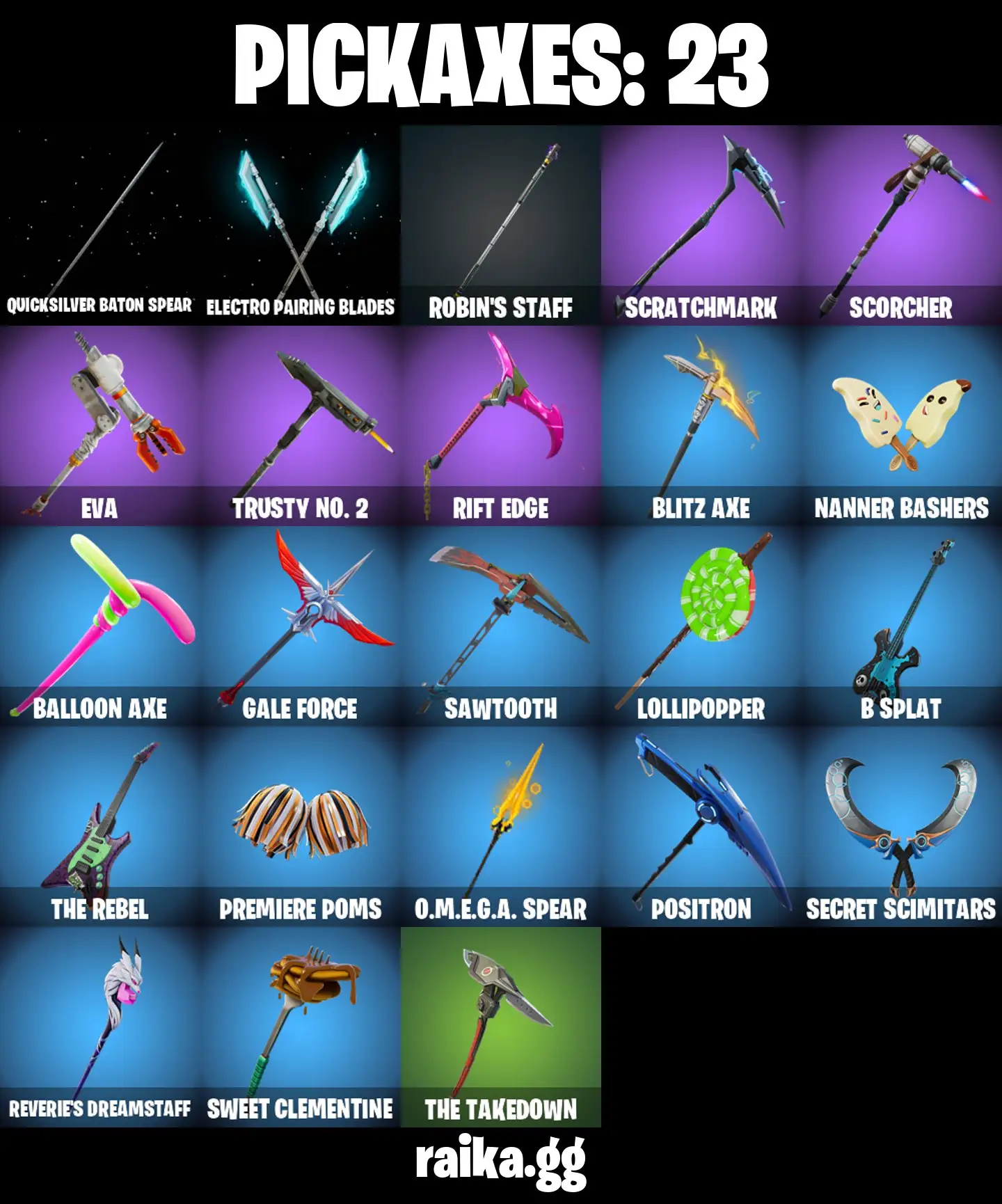 [PC/PSN/XBOX] 19 skins | The Reaper | Elite Agent | Take The L | Rogue Agent | Drift | Carbide | Lynx | Dark Voyager | Moonwalker | 1200 VB