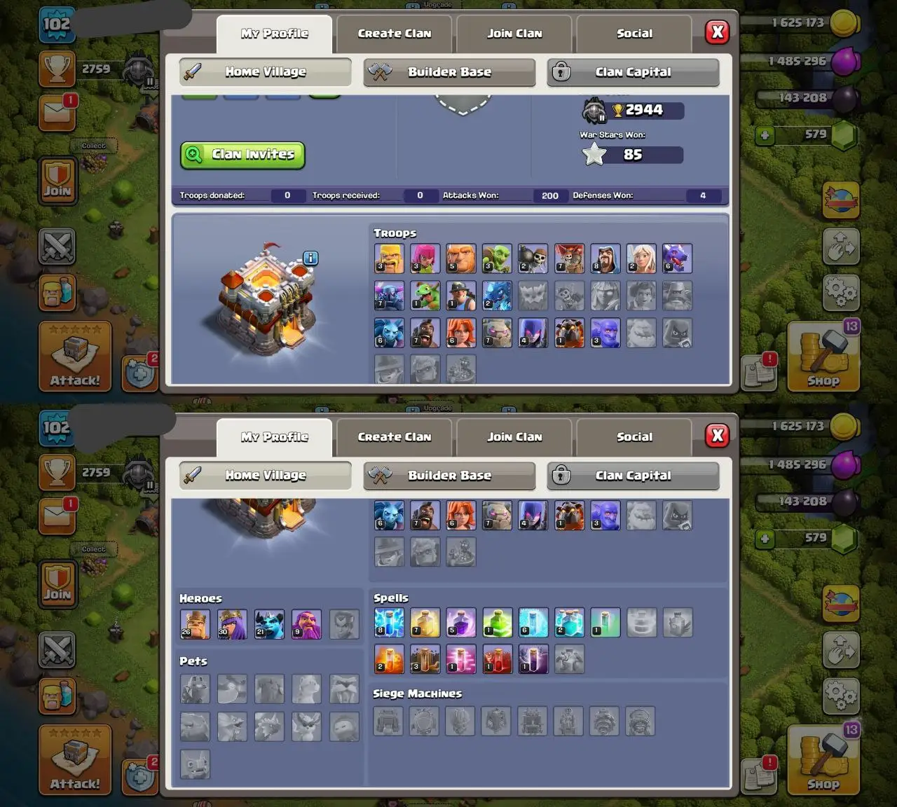 ⚔️ TH11 DEAL LOADED ⚔️ | HEROES BUILT 👑 | EQUIPMENT ⚙️ | MAGIC ITEMS 🎁 | DEFENCES STRONG 🛡 | RENAME 500 ✏️ | FAST DELIVERY 🚀