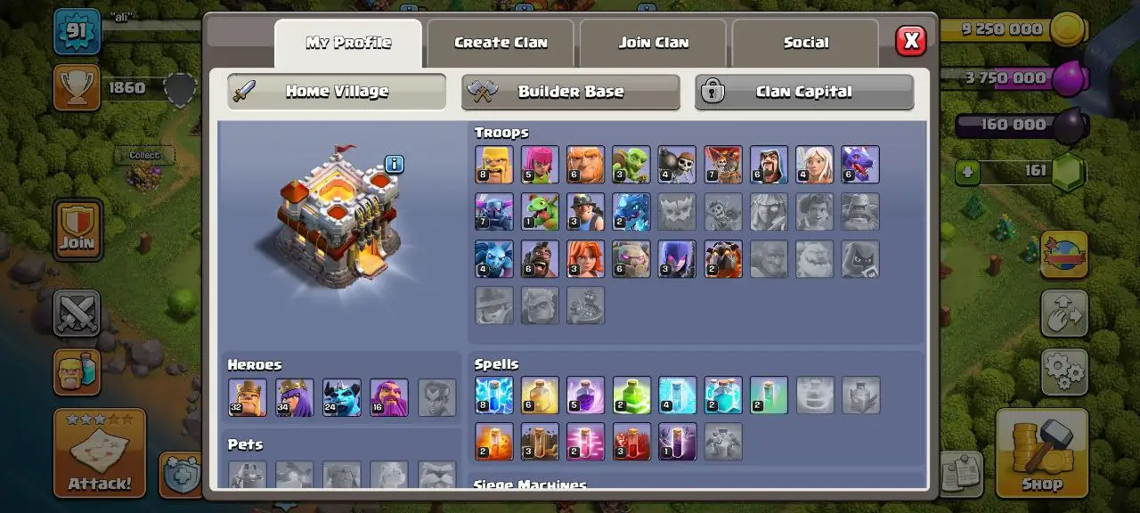 [#813] BEGINNERS TH 11 | 32-34-24-16 HEROES | SOME MAGIC ITEMS | 500 RENAME | INSTANT DELIVERY