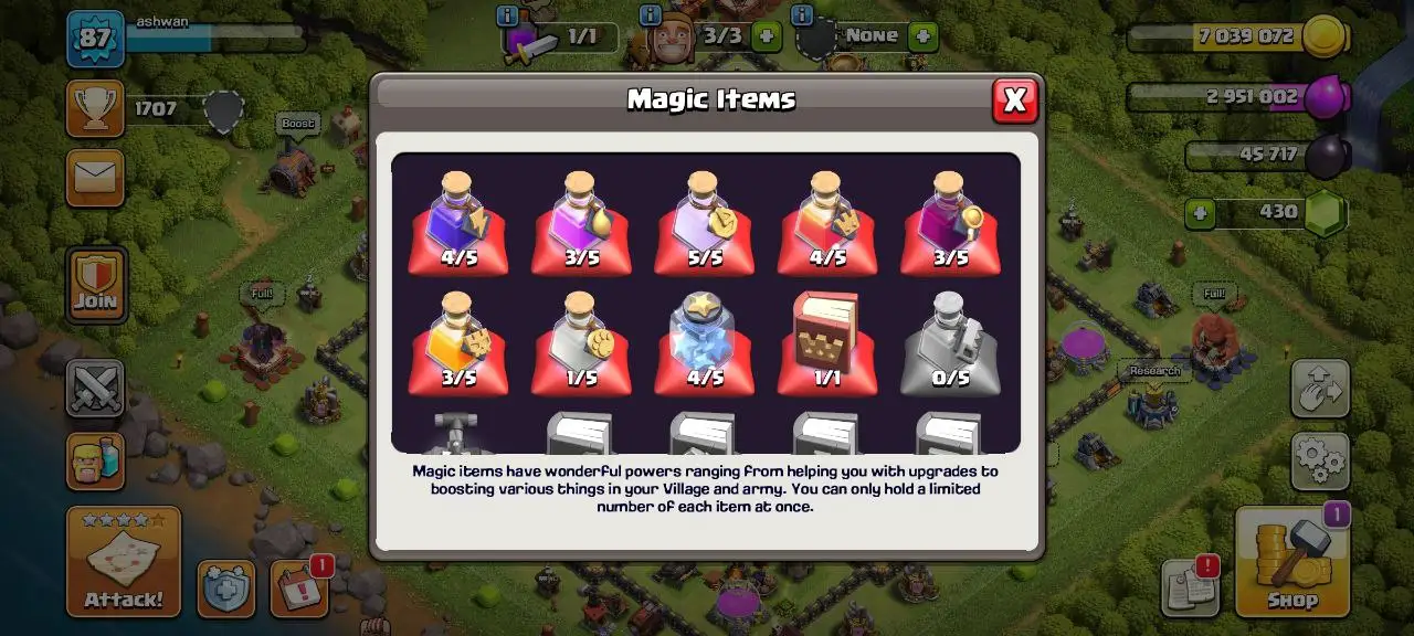 [#697] BEGINNERS TH 12 | 27-31-25-17 HEROES | SOME MAGIC ITEMS | FREE RENAME | INSTANT DELIVERY