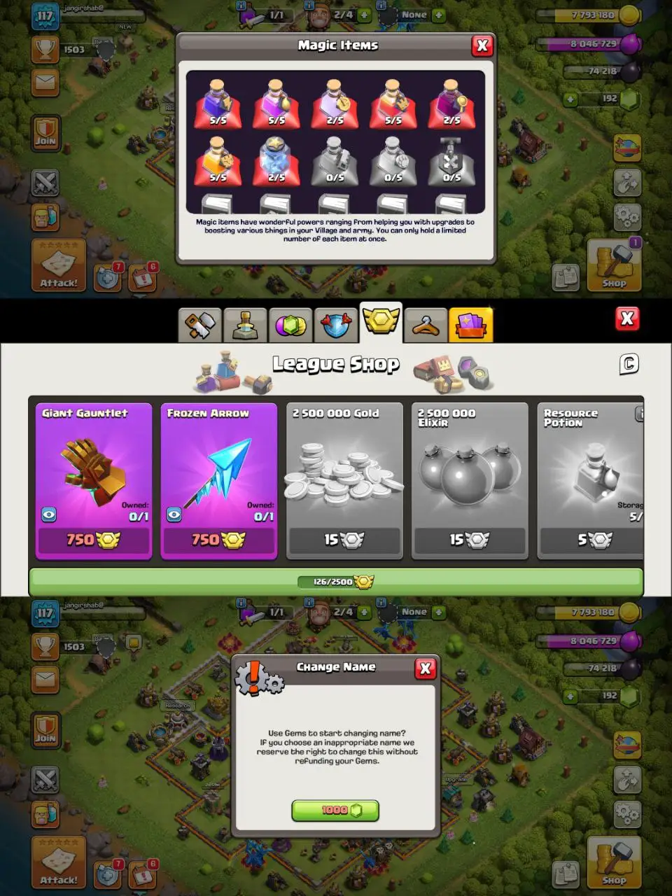 [#1410] [VP] SEMI-MAX TH 11 | 48-44-20-8 HEROES | SOME MAGIC ITEMS | 120+ CWL MEDALS | 1000 RENAME | BEST EQUIPMENT | CHEAP PRICE | INSTANT DELIVERY