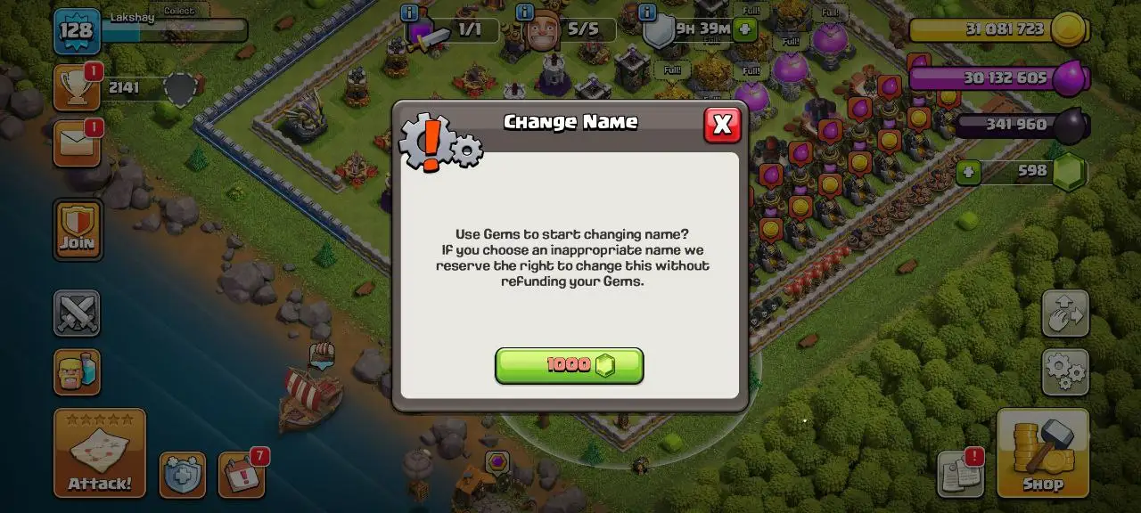 [#748] SEMI-MAX TH 12 | 44-46-30-20 HEROES | SOME MAGIC ITEMS | 1000 RENAME | INSTANT DELIVERY