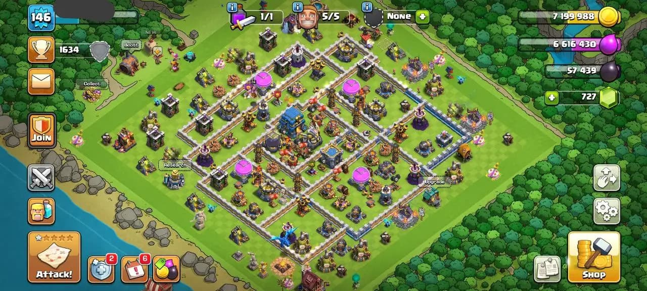 💎 TH12 FULL STACKED ACC 💎 | 2 EPIC EQUIPS | 17 EQUIPS 🛠 | HEROES 47-52-30-24 👑 | MAGIC ITEMS + CWL MEDALS 💰 | 500 RENAME ✅ | FAST DELIVERY 🚀