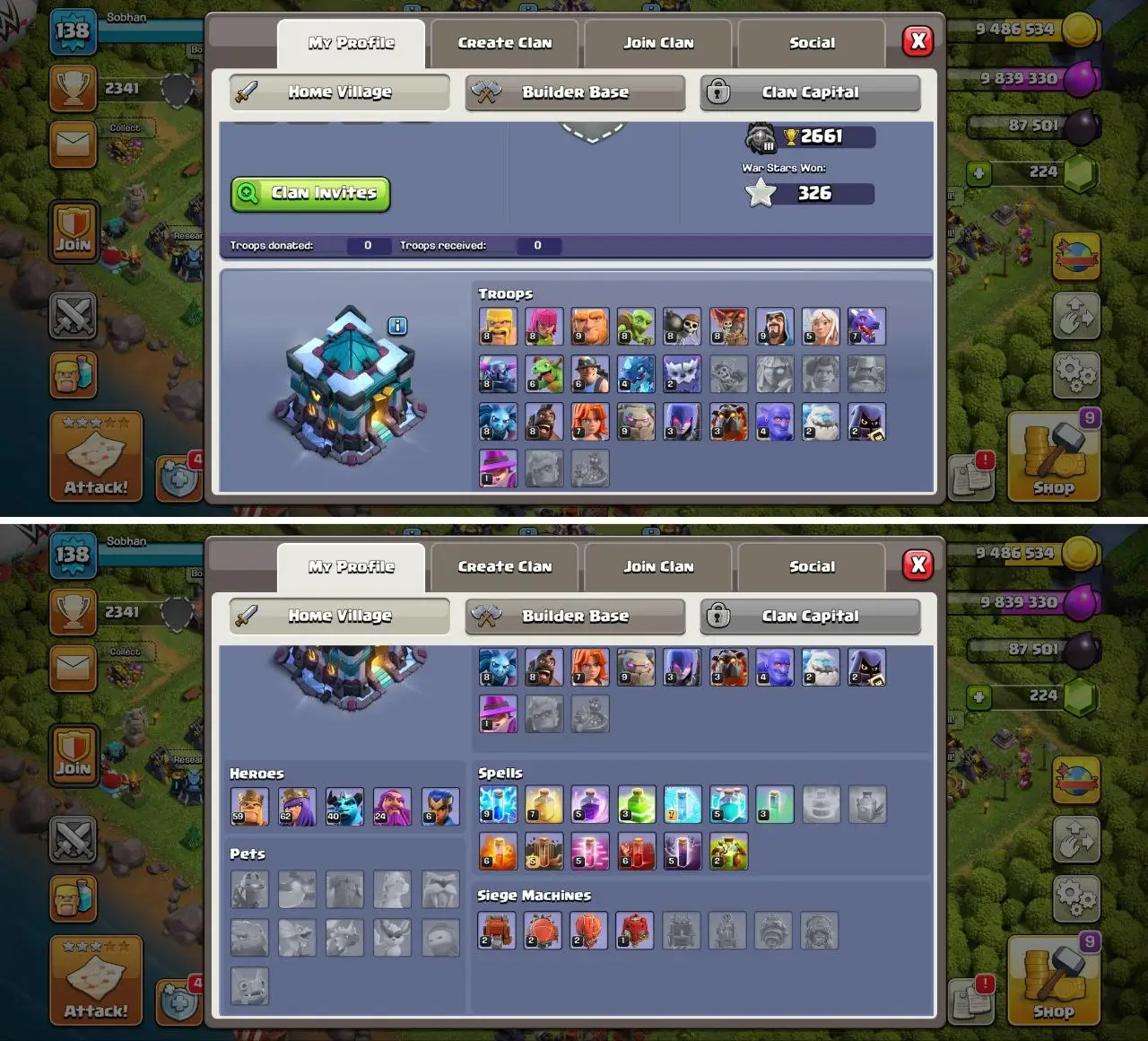 ⚡️ SEMI MAX TH13 WITH GEAR ⚙️ | FREE RENAME 🔁 | HEROES STRONG 👑 | 2661 ATB 🏆 | FULL EQUIPS + DEFENCES 💥 | INSTANT ⚡️