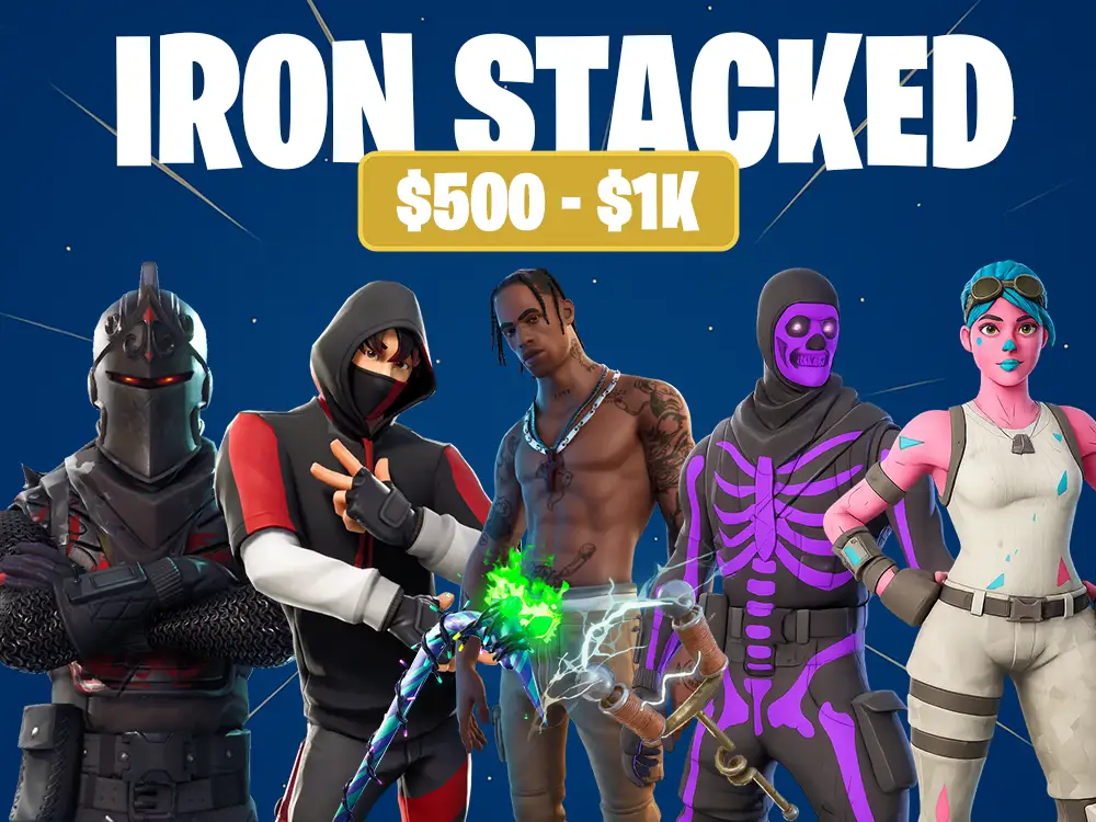 Iron Account | STACKED