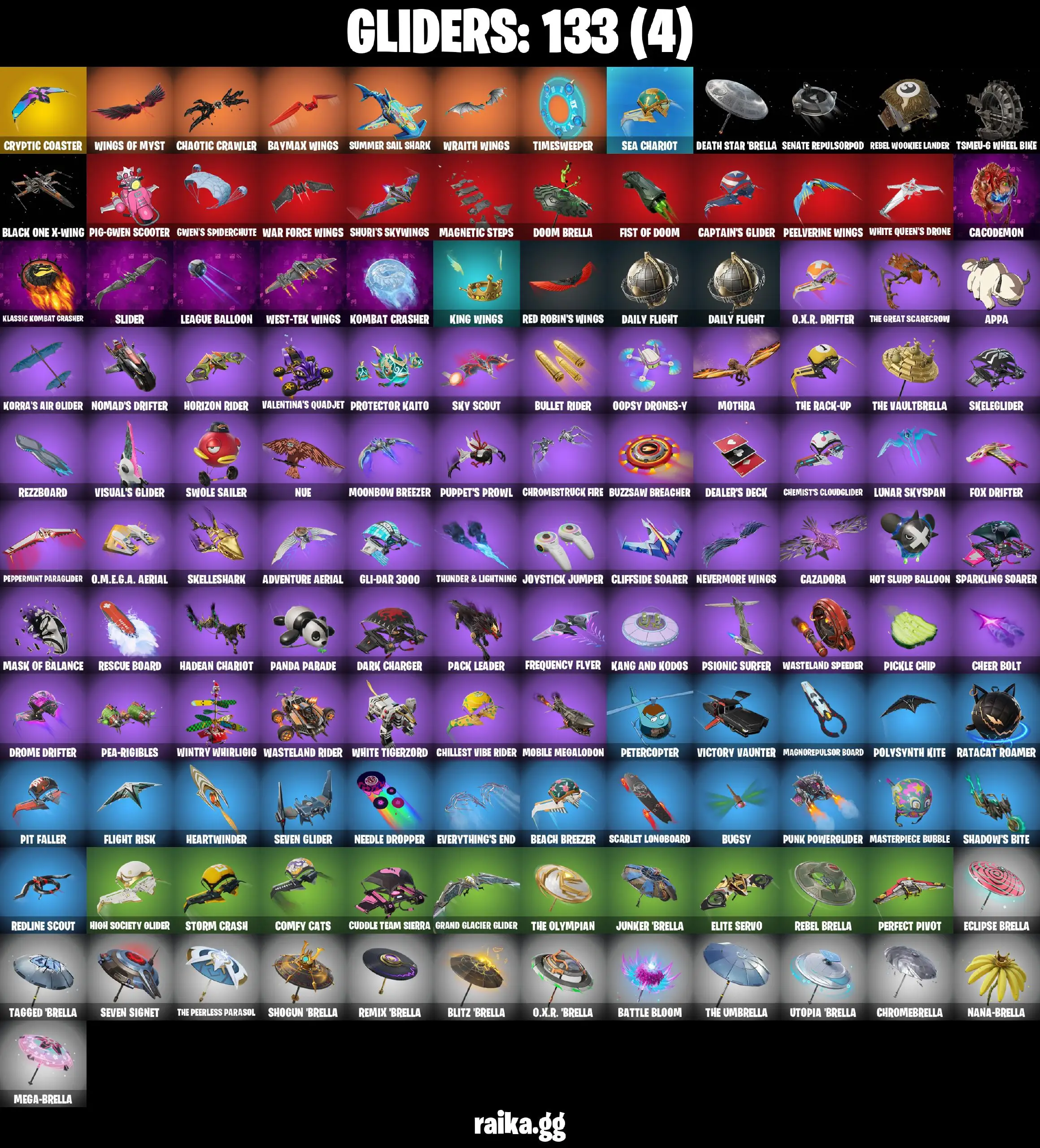 [PC/PSN/XBOX] 162 STACKED Skins | Subzero Cryptic | Invincible | Burning Ambition Valeria | Collector Kado Thorne | The Batman Who Laughs | Yellow Jacket | Sabrina Carpenter | 700 VB