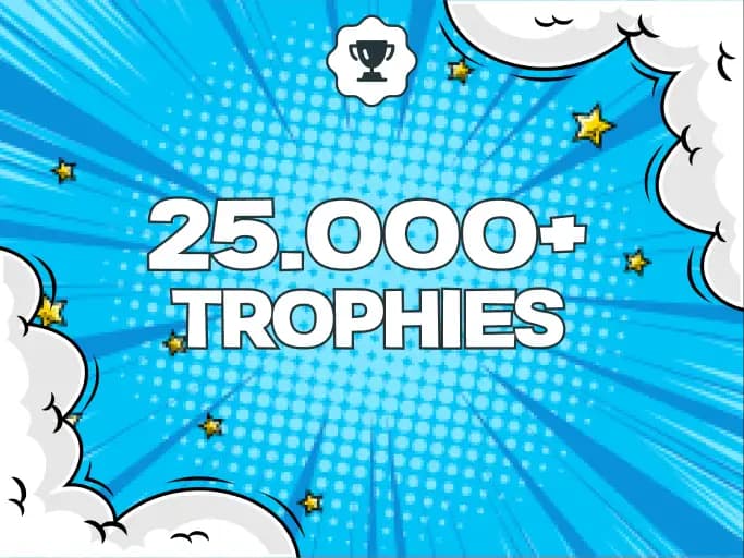 🌟 +25.000 Trophies | Full Access Account 🎮