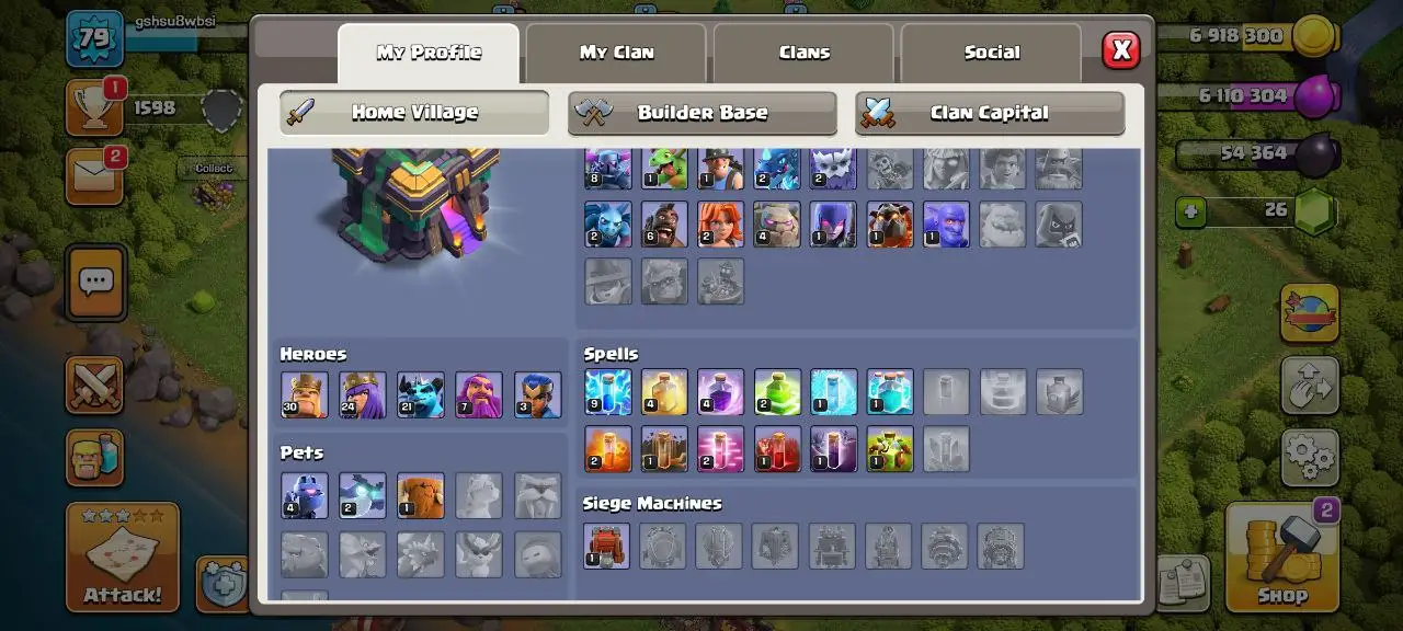 [#1309] DONATION TH 14 | 30-24-21-7-3 HEROES | FREE RENAME | INSTANT DELIVERY