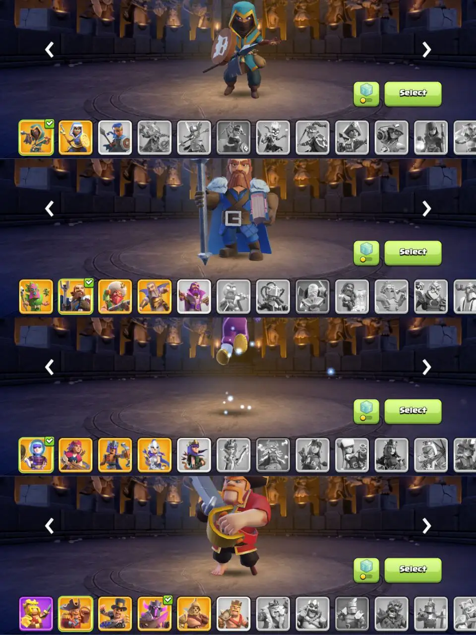 [#633] SEMI-MAX TH 16 | 83-89-60-64-40 HEROES | NICE EQUIPMENT | BEST COMBO SCENERY | SOME MAGIC ITEMS | 15 HEROES SKIN | INSTANT DELIVERY