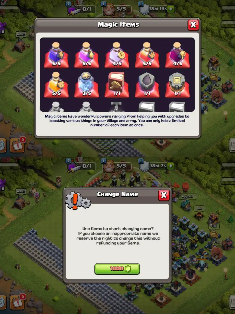 [#729] SEMI-MAX TH 14 | 57-69-44-46-17 HEROES | SOME MAGIC ITEMS | 1000 RENAME | BEST EQUIPMENT | INSTANT DELIVERY