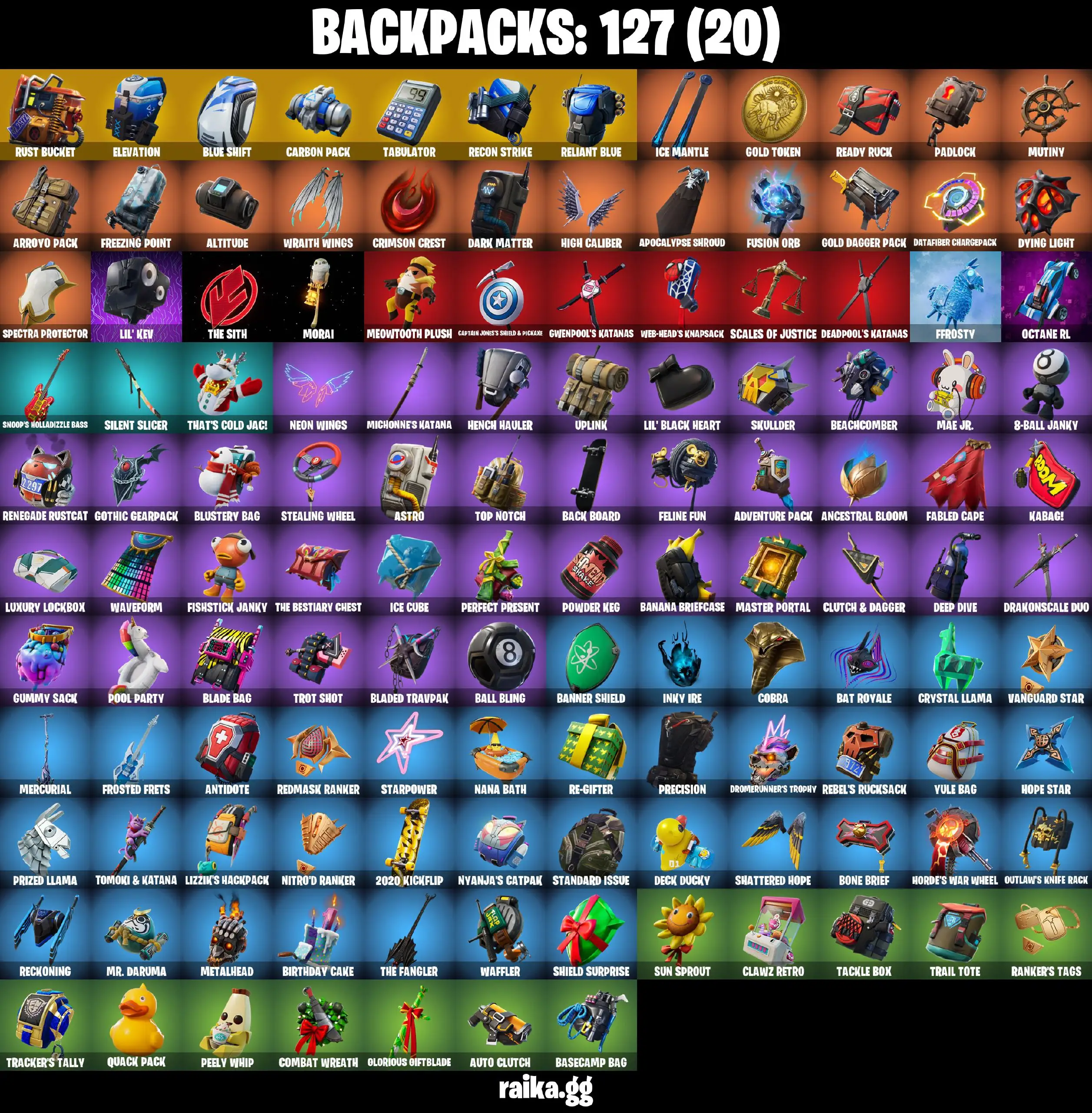 [PC/PSN/XBOX] 87 skins | The Reaper | Elite Agent | Blue Team Leader | Mako | Take The L | Gold Midas | Trilogy | Sultura | Carbon Commando