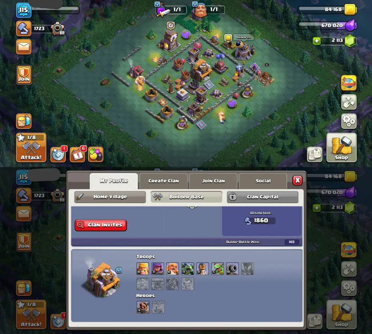 💎 TH-11 MAX | MAGIC ITEMS | 3 EPIC EQUIP | GOOD DEFENSE - HERO'S 50-50-30-20  | NC FREE | CWL MEDALS | QUICK DELIVERY ✅