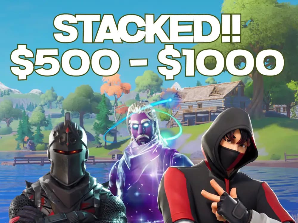 🌌 RARE ACCOUNT PACK | STACKED 🌌