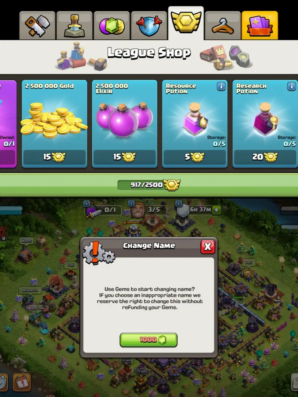 [#735] ALMOST MAX TH 15 | 72-83-60-65-34 HEROES | 917 CWL MEDALS | 1000 RENAME | BEST EQUIPMENT | 3 TOTAL HEROES SKIN  | INSTANT DELIVERY