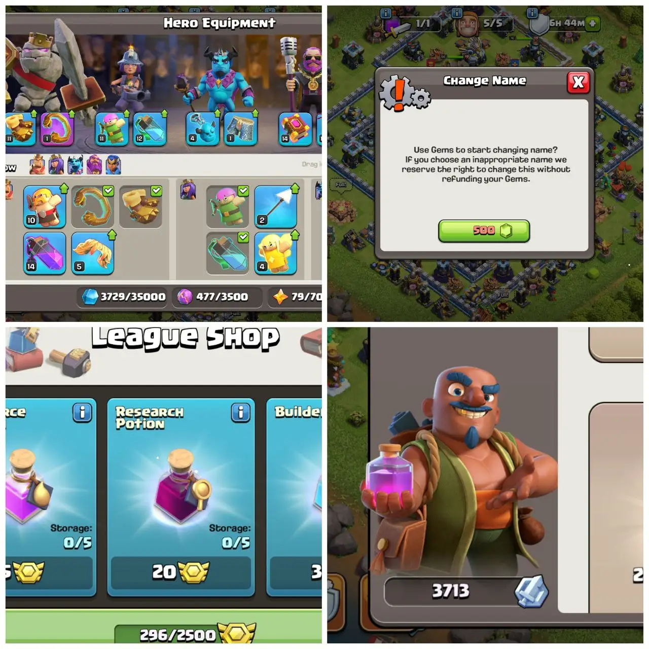 ⚡ Max-Ready TH13 🛡️ | 🐍 Snake Bracelet | 🏆 3713 Medals | ✏️ 500 Renames | 🦸♂️ Top Heroes | 🚀 Instant Delivery