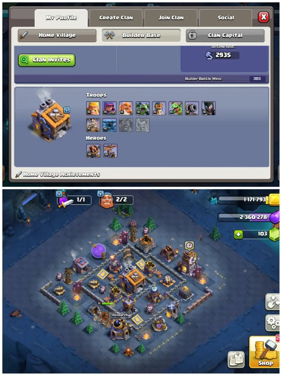 ⚡ Semi-Max TH13 🛡️ | 🔥 RS-7 | 🏅 111 CWL Medals | ✏️ 500 Renames | 🦸♂️ Heroes 69/64/39/48/9 | 🚀 Instant Delivery