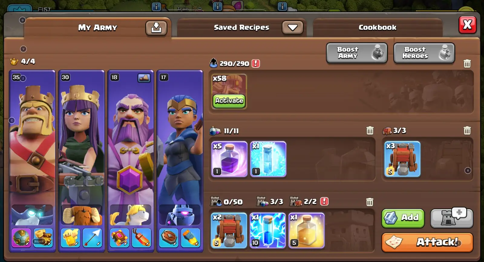 🏆 TH16 · Lv 69 · 1524 Cups · 106 Wins | Max BH3 · Rare Progression Account!