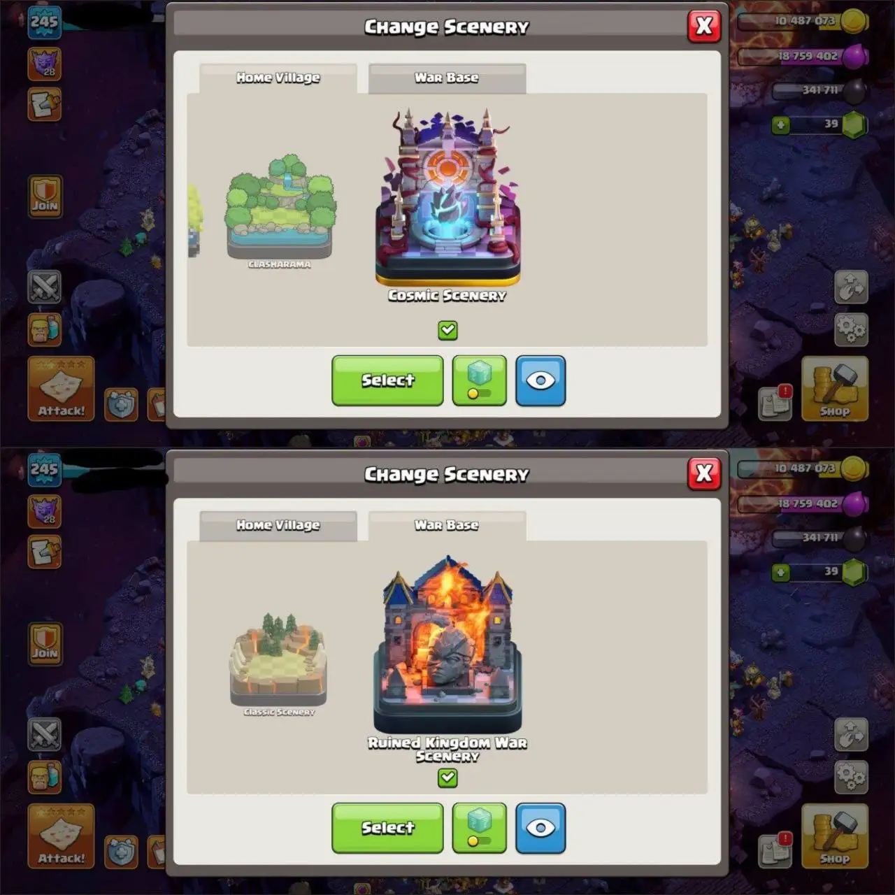 ⚔️ 29 EQUIPMENTS 🏰 MAX TH-17 🔥 | 👑 4 HEROES MAXED | 🎯 XP LEVEL 245 🧩| MAX DEFENSE ❄️| 14X HERO SKINS - 2X SCENERY🎗 | 2220 WAR STAR ⭐️| 5153 ATB 💥| 175 CWL MEDALS 🎉 | FAST DELIVERED 🚀