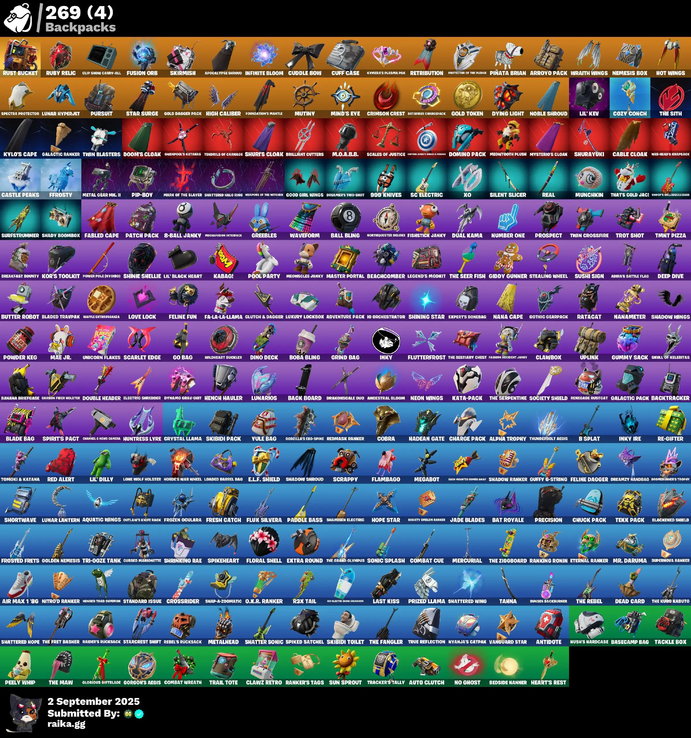 223 Skins | IKONIK, Merry Mint Axe, Scenario, Midas, Psycho Bandit, OG STW |