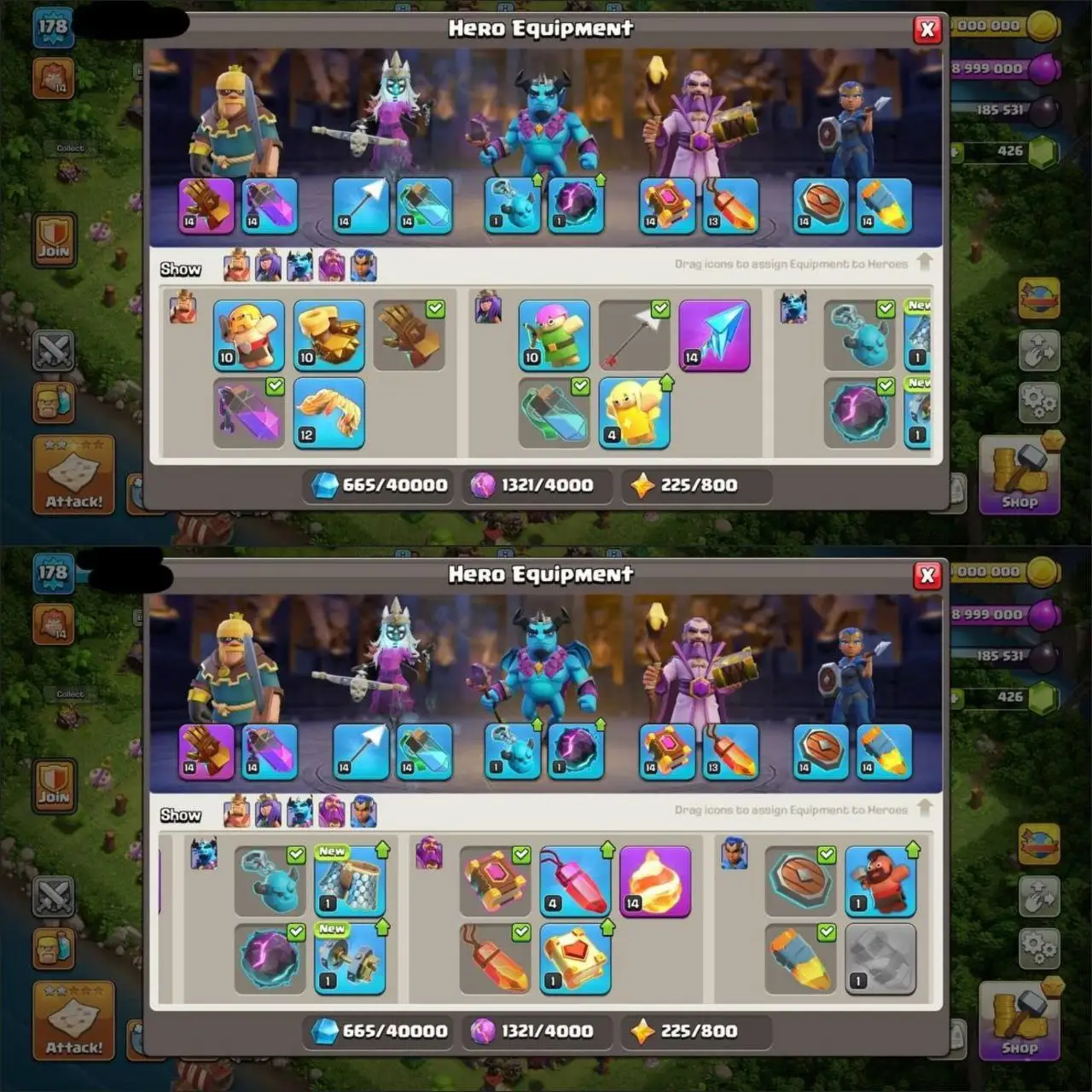 👑TH -14 DECENT | 🧩178 XP | 4927 ATB 🏆| MAGIC ITEMS |🎗 EPIC EQUIPMENTS |🌟 GOOD DEFENSE | 💥HEROES 65-66-40-46-14 | 🔥328 CWL MEDALS | 🚀QUICK DELIVERY